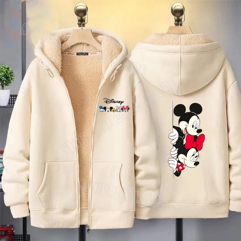 Mickey Mouse Oversized Hoodie: Cozy & Stylish Winter Jacket