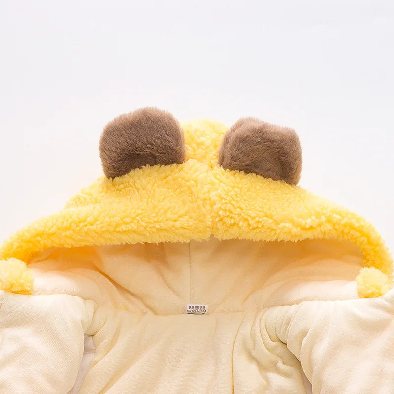 Baby Solid Color Fleece Jacket – Cozy Wear