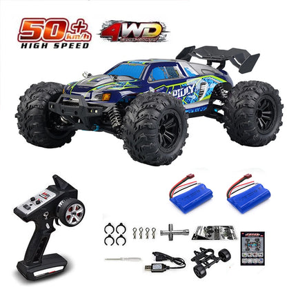 1:16 RC Off-Road Car – High-Speed 4WD Monster Truck with LED Lights