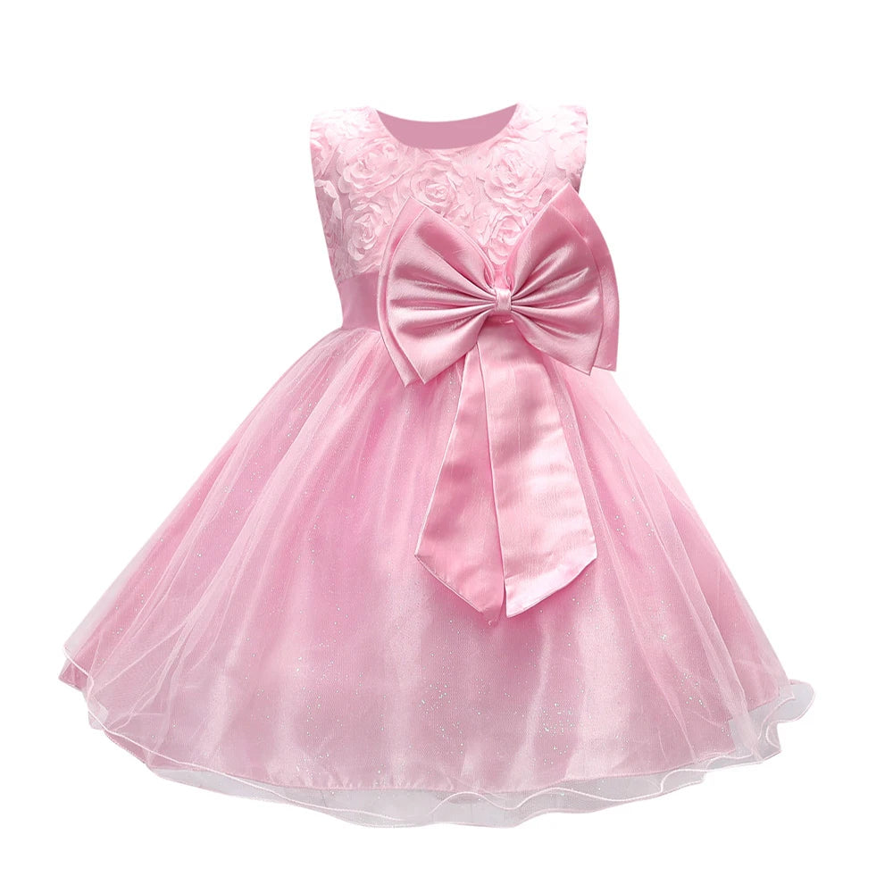 Princess Tutu Dress – Flower Sequins for Girls