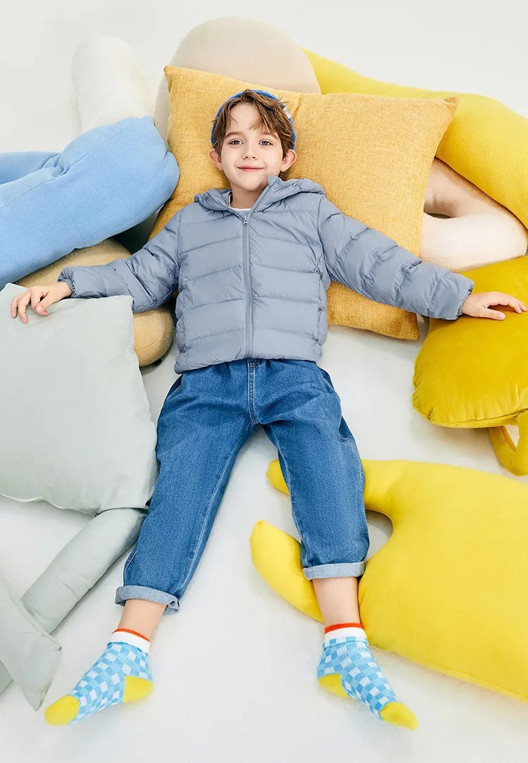 Kids’ Lightweight Duck Down Jacket – Fall & Winter