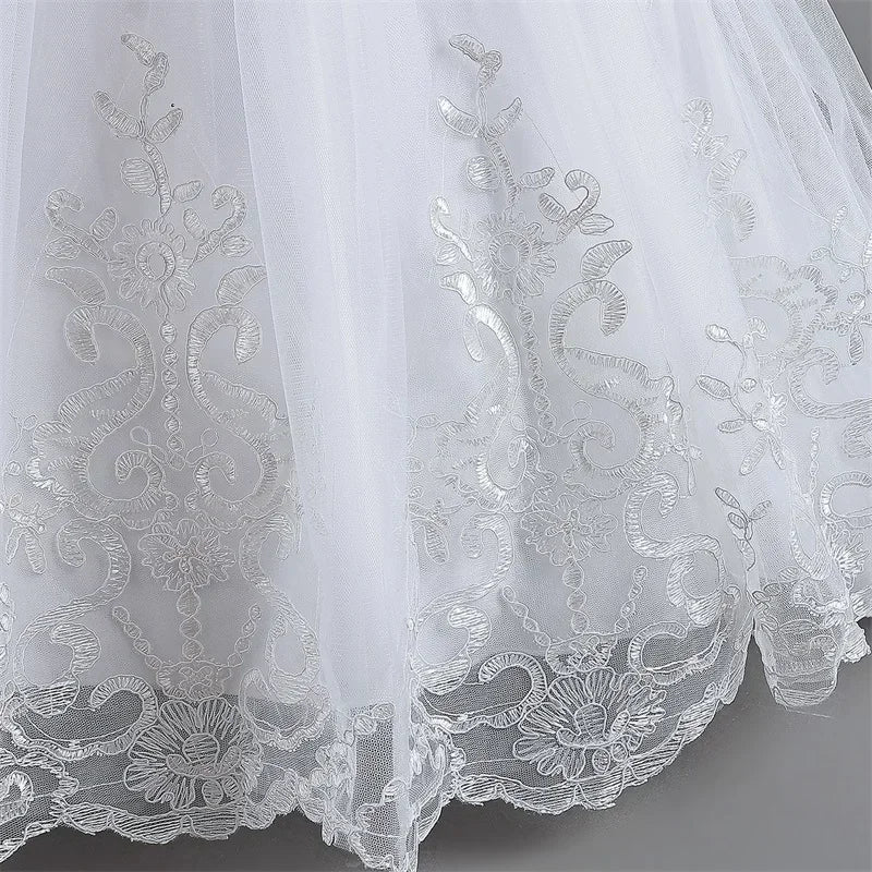 Princess Party Dress – Lace Formal Dress for Girls