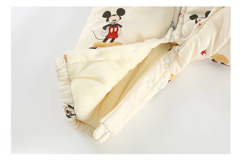 Unisex Cotton Romper – Mickey Magic for Babies