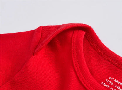 Short Sleeve Baby Bodysuit – Soft Cotton (0–24M)