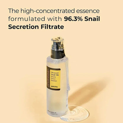 Snail Power: 96% Mucin Essence for Youthful, Radiant Skin