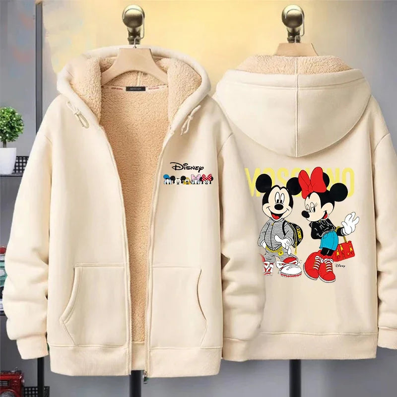 Mickey Mouse Oversized Hoodie: Cozy & Stylish Winter Jacket