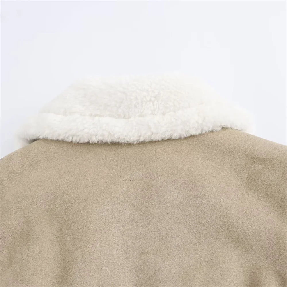 Autumn Chic: Double-Sided French Design Jacket