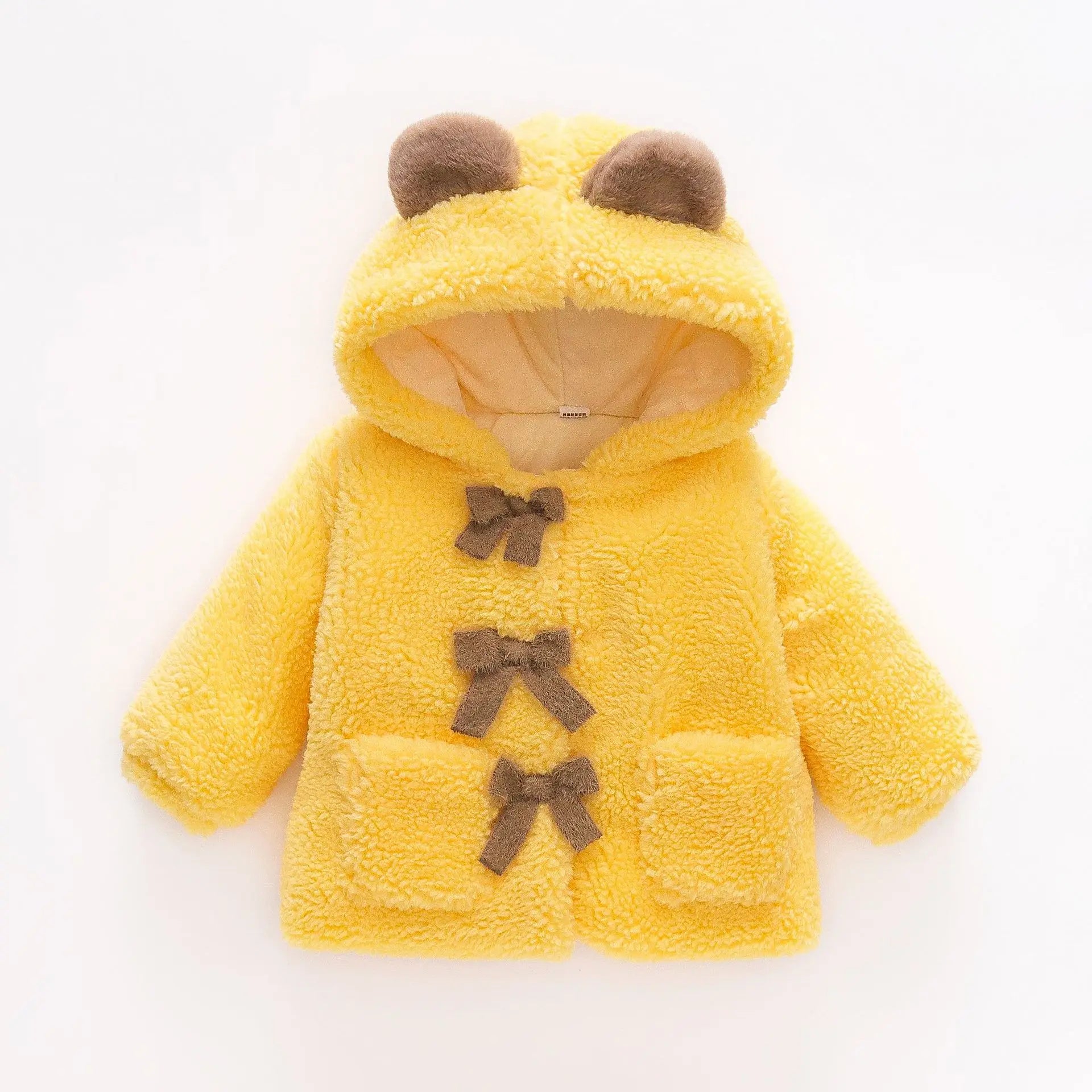 Baby Solid Color Fleece Jacket – Cozy Wear