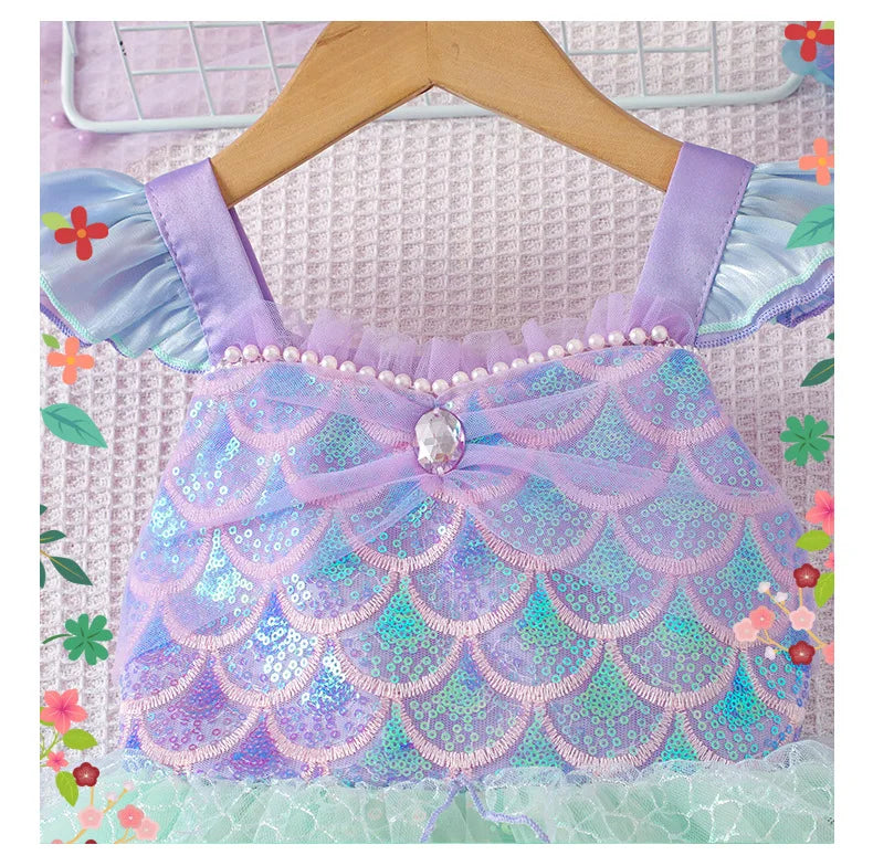 Princess Sequin Dress – Baby Girl Summer Fantasy
