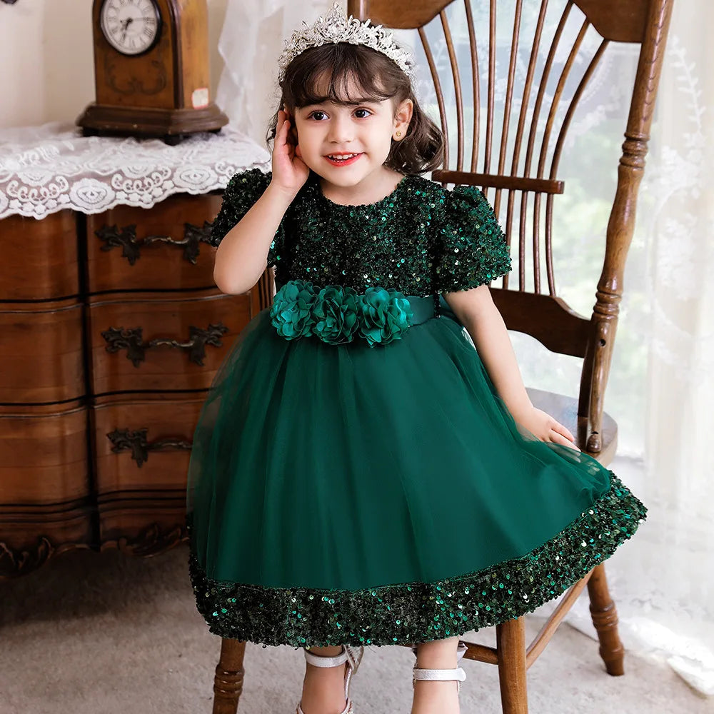 Infant Girl Special Occasion Dress – Baptism & Christmas