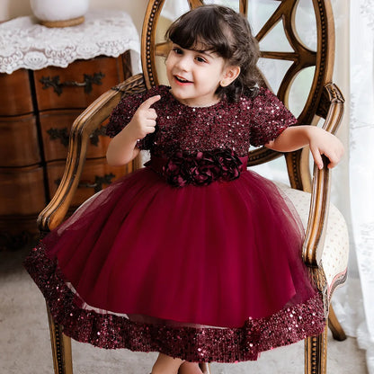 Infant Girl Special Occasion Dress – Baptism & Christmas