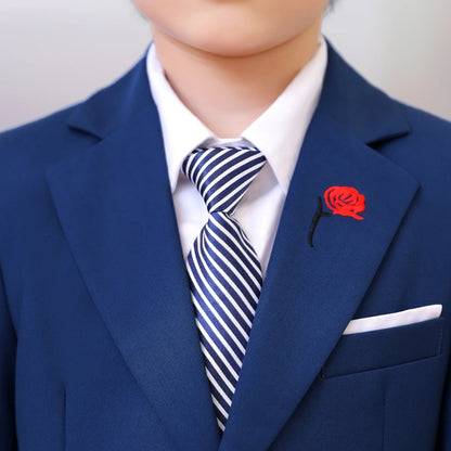 Little Boys’ Handsome Outfit – 3-Piece Suit for Weddings & Parties