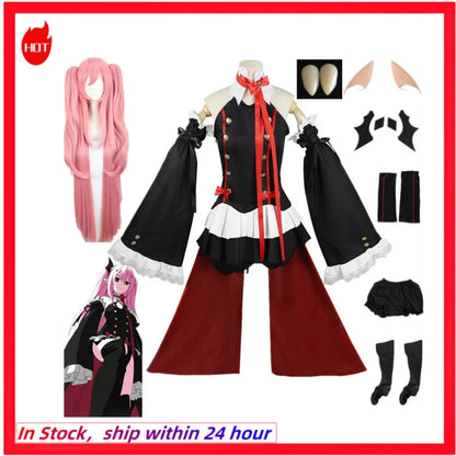 Seraph of the End Krul Tepes Uniform – Witch Vampire Anime Cosplay