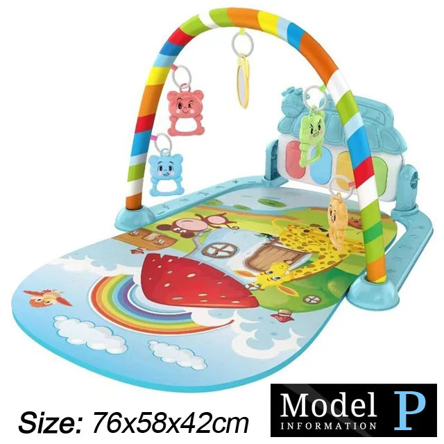 Baby Music Play Gym – Piano Activity Mat for Early Development (0-36 Months)