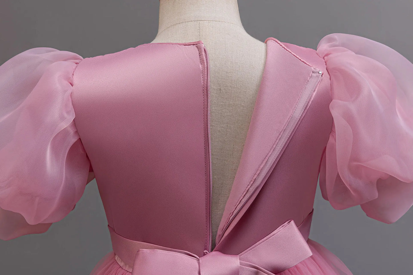 Elegant Long Sequin Dress for Girls 4–12 Years