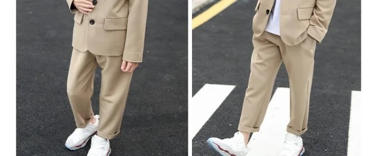 Children’s Elegant Blazer Set – Boys’ Formal Outfit for Parties & Events