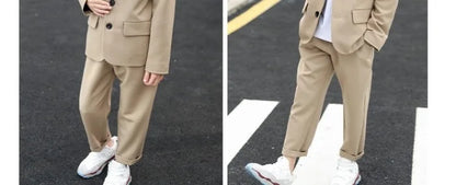 Children’s Elegant Blazer Set – Boys’ Formal Outfit for Parties & Events