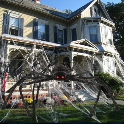 Giant Plush Spiders: Creepy Crawlers for Ultimate Halloween Scares!