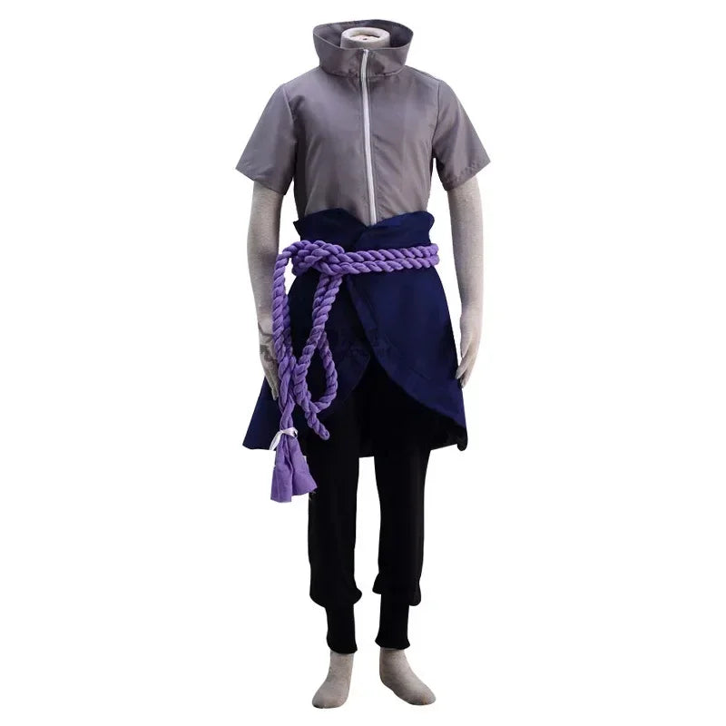 Step into the world of Naruto with this authentic Sasuke Hokage cosplay costume, designed for dedicated fans and cosplay experts