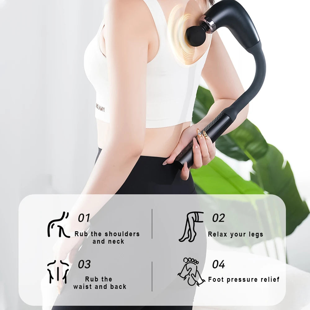 2025 Smart Deep Tissue Massager: The Ultimate Handheld Back Artifact - Ultra Shoppings
