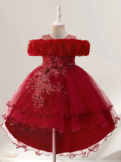 Kids Fashion Princess Dress for Birthday & Events