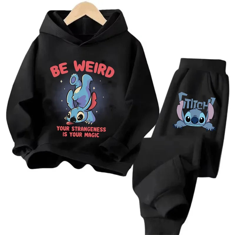 Kids' Stitch Anime Hoodie: Fun & Cozy for Cartoon Fans