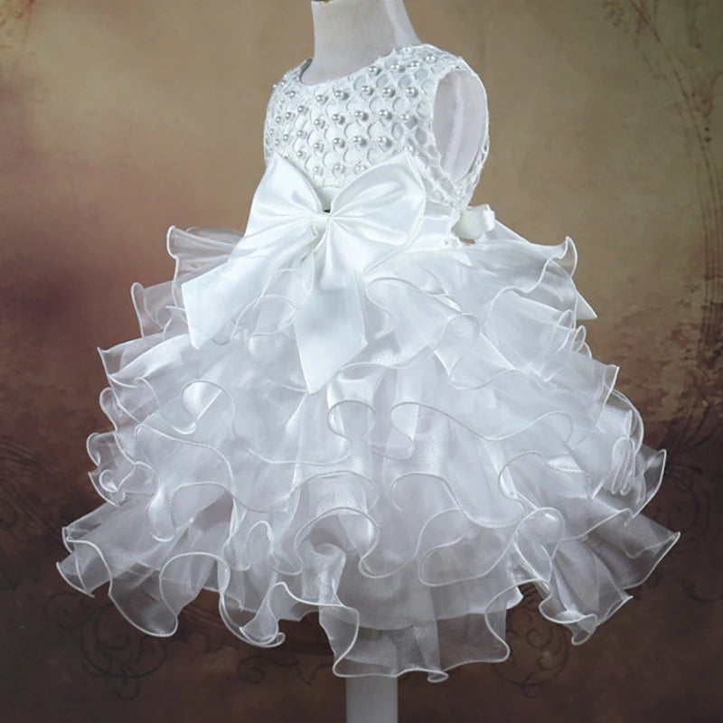 Baby Girl 1st Birthday Wedding Outfit