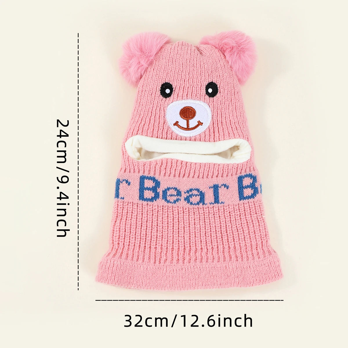 Toddler Bear Hat – Ear & Neck Protection