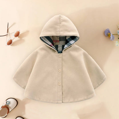 Children’s Autumn/Winter Warm Cape Coat