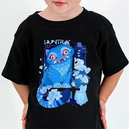 Huntrix Kpop Demon Hunters Tee – Trendy Summer Outfit for Kids