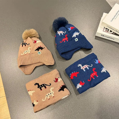 Children’s Winter 2-Piece Set – Dino Style