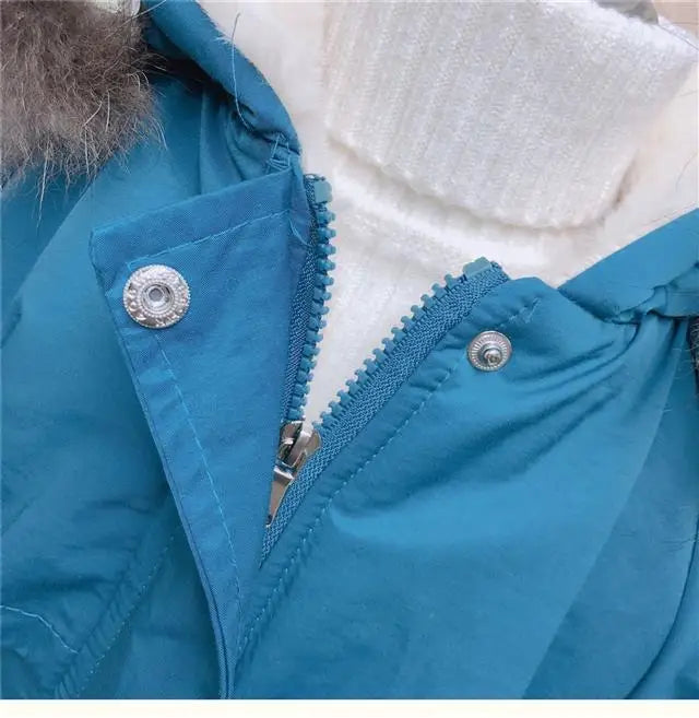 Children’s Thick Winter Jacket – Korean Fashion