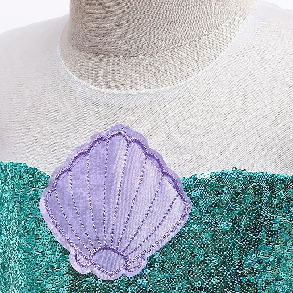 Cute Ariel Dress – Little Mermaid Cosplay & Party Outfit