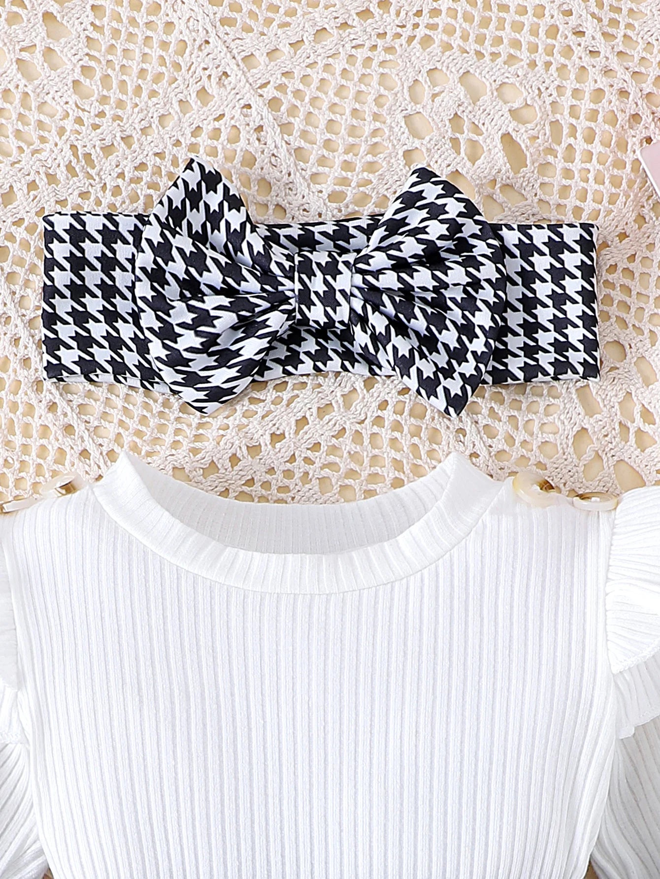Sweet Baby Girl Fall Outfit 2Pcs Set