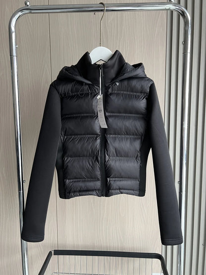 Cozy & Light: Winter Zip-Up Puffer for Women