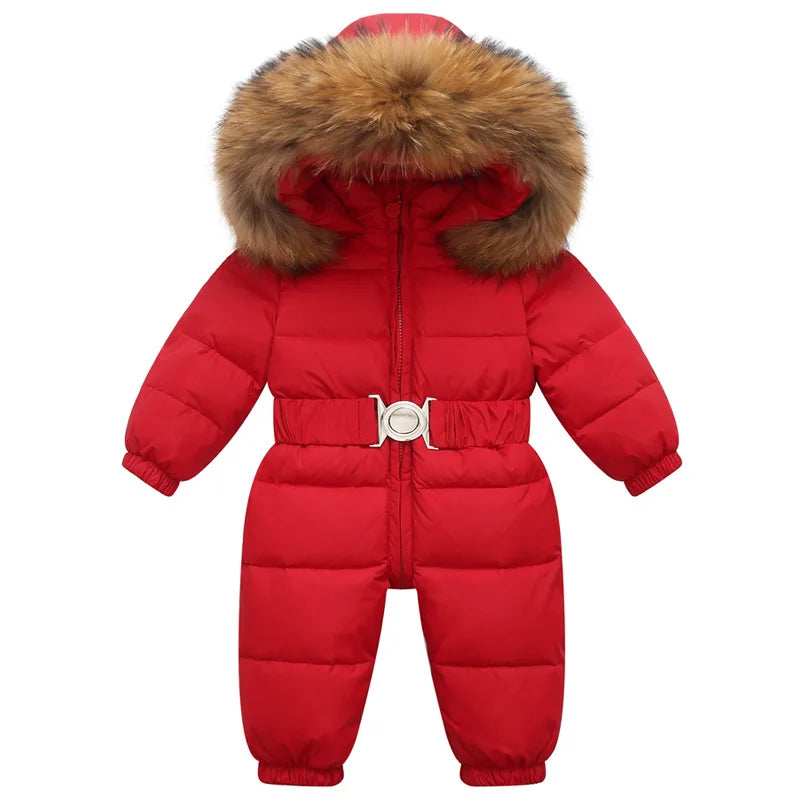 Toddler Down Jumpsuit – Winter Overalls for Boys & Girls