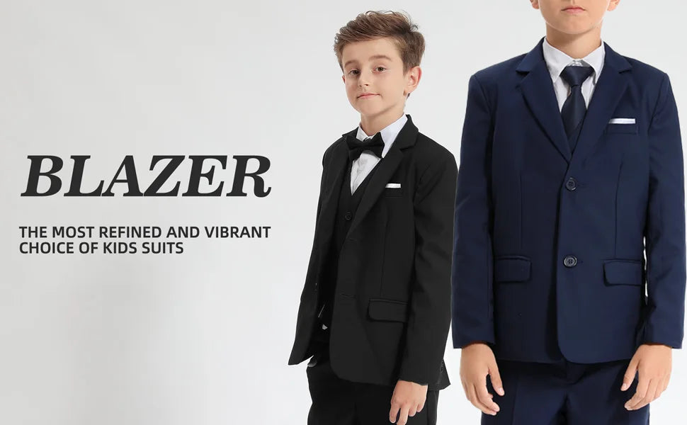 Kids’ Elegant Suit – Blazer & Pants Outfit for Easter, Birthday & Halloween