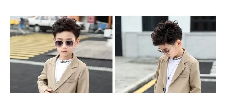 Children’s Elegant Blazer Set – Boys’ Formal Outfit for Parties & Events