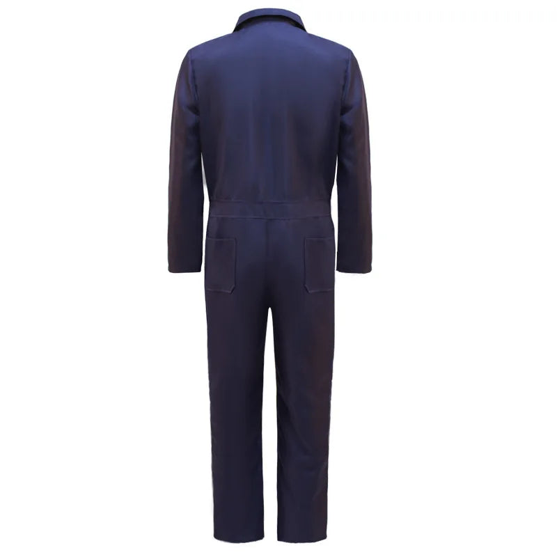 Halloween Michael Myers Costume Kit for Men - Mask & Bloody Overalls Included