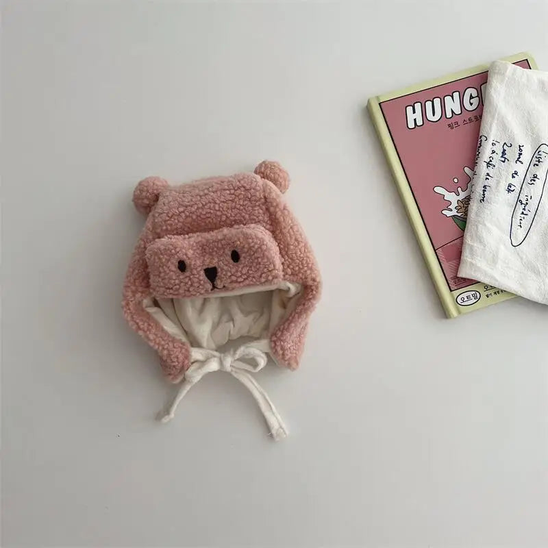 Adorable Bear Hat for Toddlers & Kids