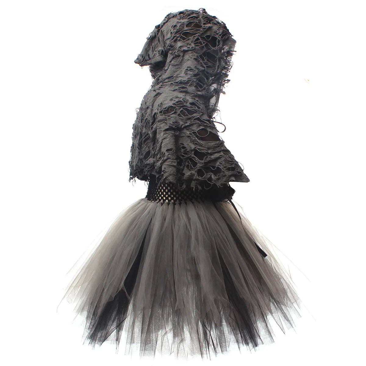 Girls Evil Halloween Outfit – Grim Reaper Carnival Costume