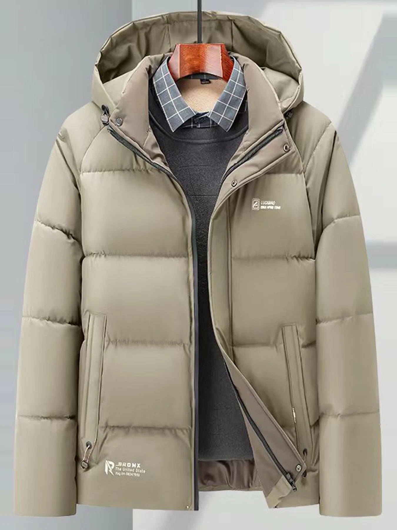 Men's Winter Cotton Jacket – Warm & Casual Business Style