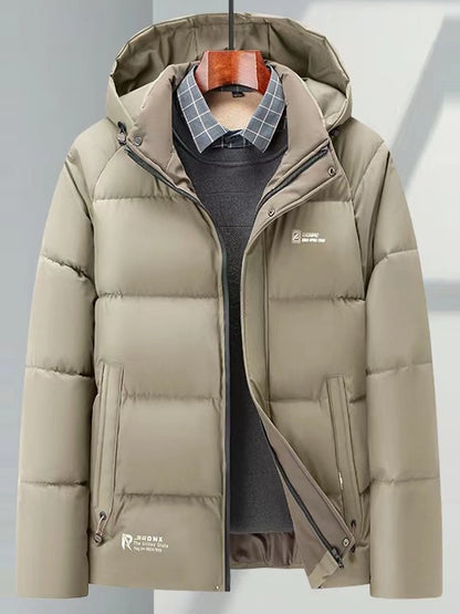 Men's Winter Cotton Jacket – Warm & Casual Business Style