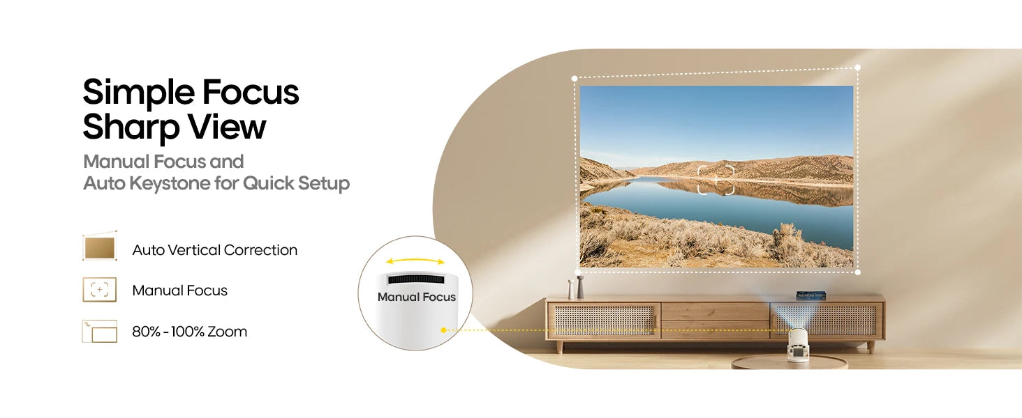 Magcubic HY300 Pro: 8K Smart Android 14 Projector with 180° Rotation - Ultra Shoppings