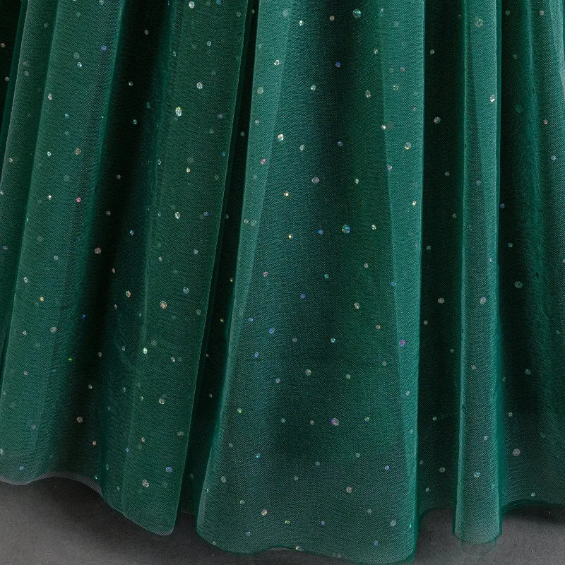 Festive Elegance – Girls’ Bow Party Dress for 3-10Y