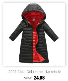 Autumn/Winter Girls’ Jacket – Stylish Hairy Long Coat