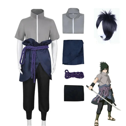Step into the world of Naruto with this authentic Sasuke Hokage cosplay costume, designed for dedicated fans and cosplay experts