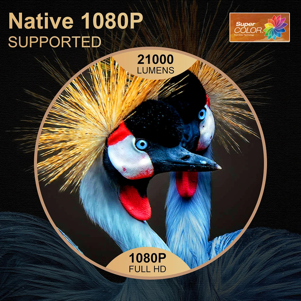 ThundeaL TD98W: Native 1080P Full HD Android Projector (4K Support)