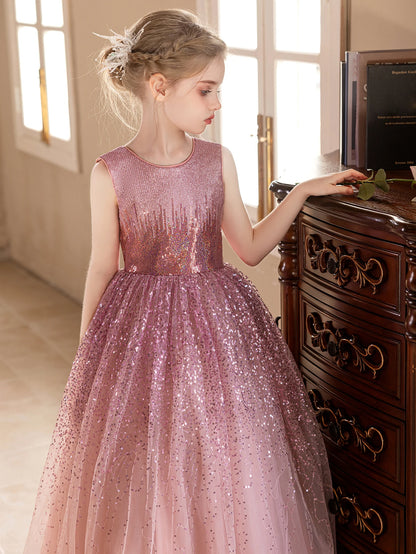 Girls Birthday & Wedding Party Evening Dress