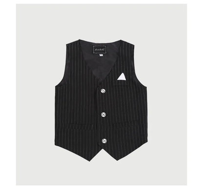 Elegant Boys’ Performance Outfit – Shirt, Vest & Pants Set
